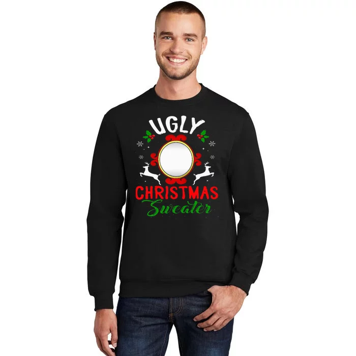 Funny Ugly Christmas Sweater With Mirror Sweatshirt