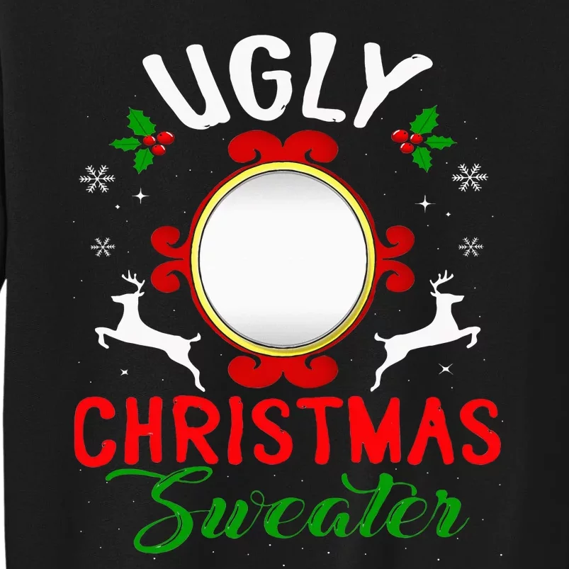 Funny Ugly Christmas Sweater With Mirror Sweatshirt