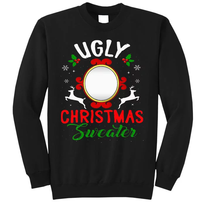 Funny Ugly Christmas Sweater With Mirror Sweatshirt