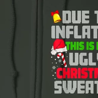 Funny Ugly Christmas Sweaters Shirt Santa Xmas Full Zip Hoodie