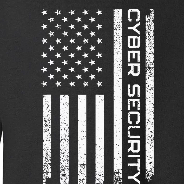 Funny Usa Cyber Security Art Anti Malware Geek Toddler Sweatshirt