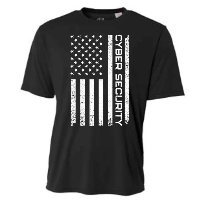 Funny Usa Cyber Security Art For Anti Malware Geek Gift Cooling Performance Crew T-Shirt