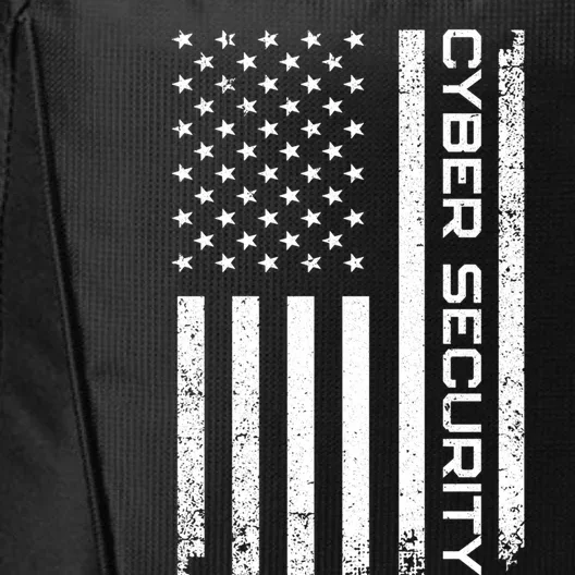 Funny Usa Cyber Security Art For Anti Malware Geek Gift City Backpack