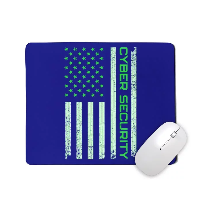 Funny Usa Cyber Security Art For Anti Malware Geek Gift Mousepad