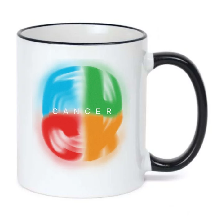 Fuck All Cancer Black Color Changing Mug