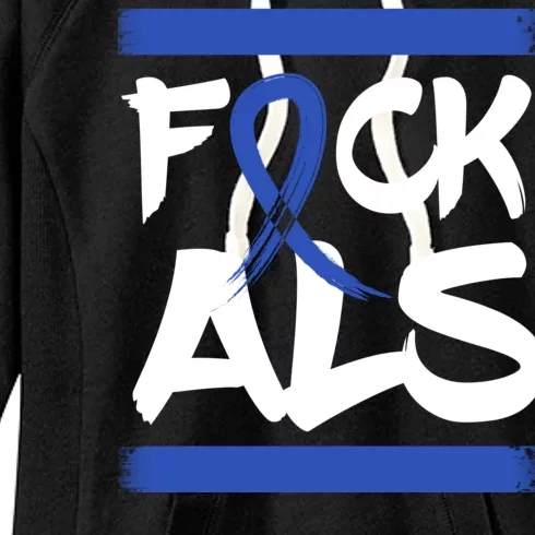 F*uck ALS Women's Fleece Hoodie