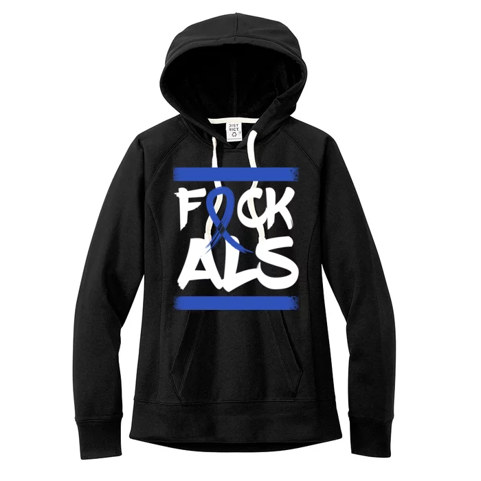 F*uck ALS Women's Fleece Hoodie