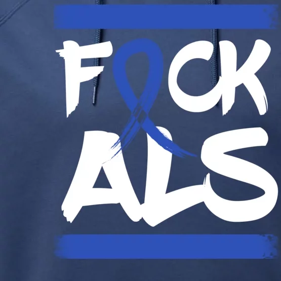 F*uck ALS Performance Fleece Hoodie