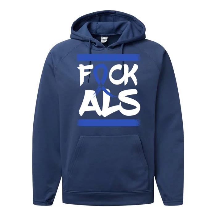 F*uck ALS Performance Fleece Hoodie