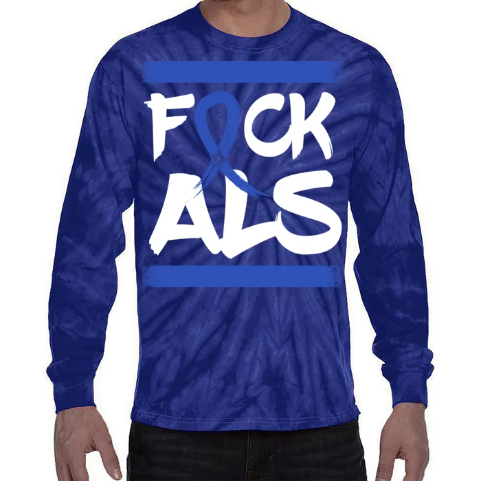 F*uck ALS Tie-Dye Long Sleeve Shirt