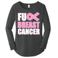 Boobs Under Construction Mastectomy Breast Cancer Warrior Women's Perfect  Tri Tunic Long Sleeve Shirt