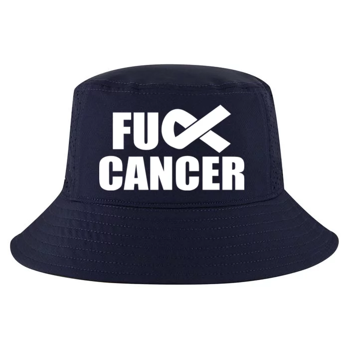 Fuck Cancer Fight Logo Cool Comfort Performance Bucket Hat