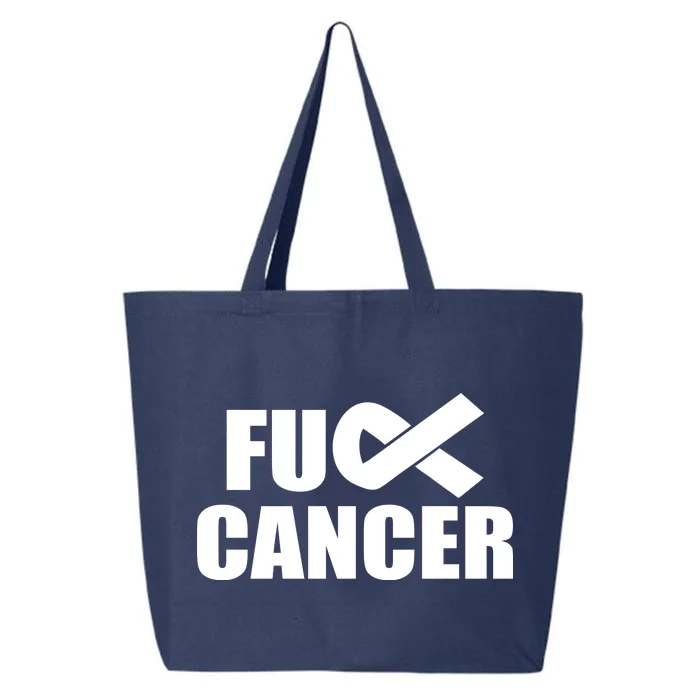 Fuck Cancer Fight Logo 25L Jumbo Tote