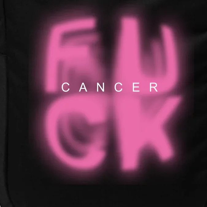 Fuck Cancer Logo Impact Tech Backpack