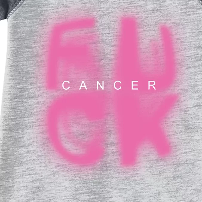 Fuck Cancer Logo Infant Baby Jersey Bodysuit