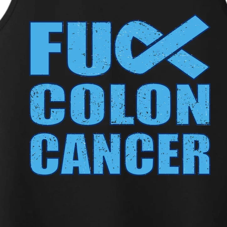 Fuck Colon Cancer Performance Tank