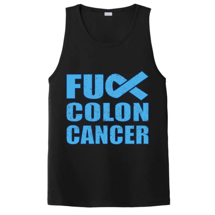 Fuck Colon Cancer Performance Tank