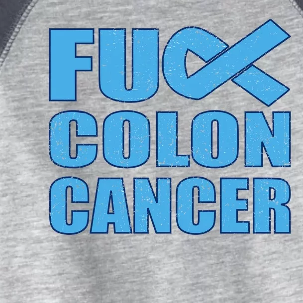 Fuck Colon Cancer Toddler Fine Jersey T-Shirt