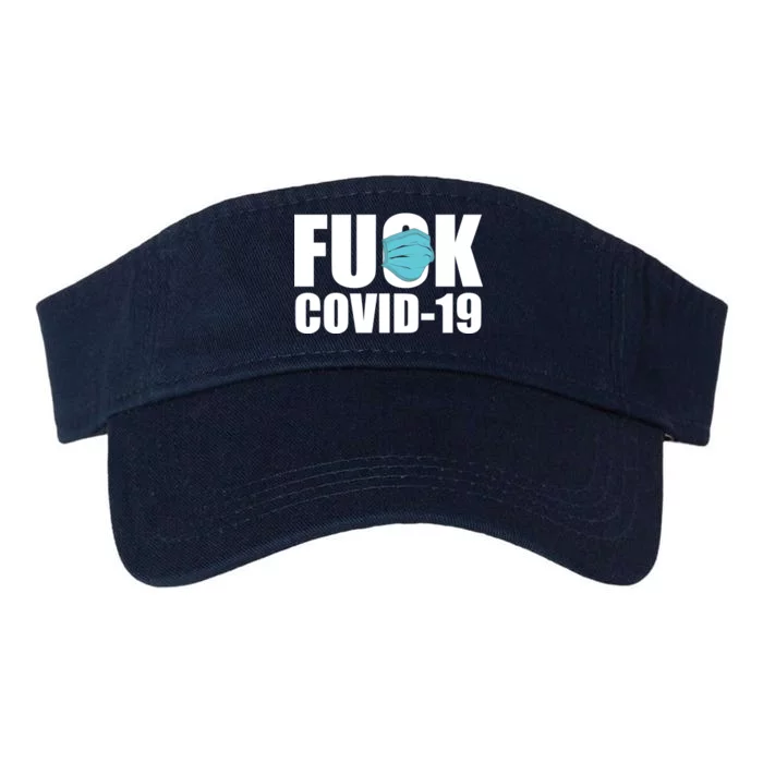 Fuck COVID-19 Valucap Bio-Washed Visor