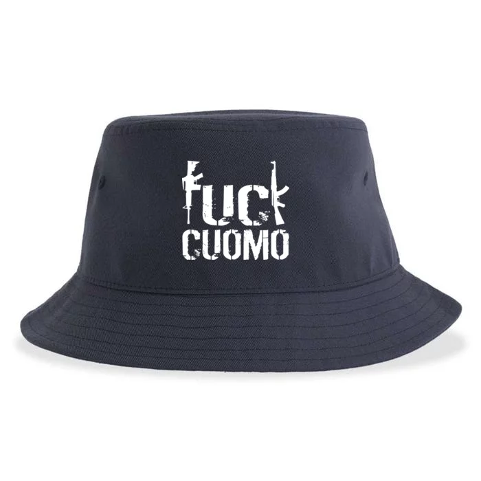 Fuck Cuomo Gun Rights Sustainable Bucket Hat