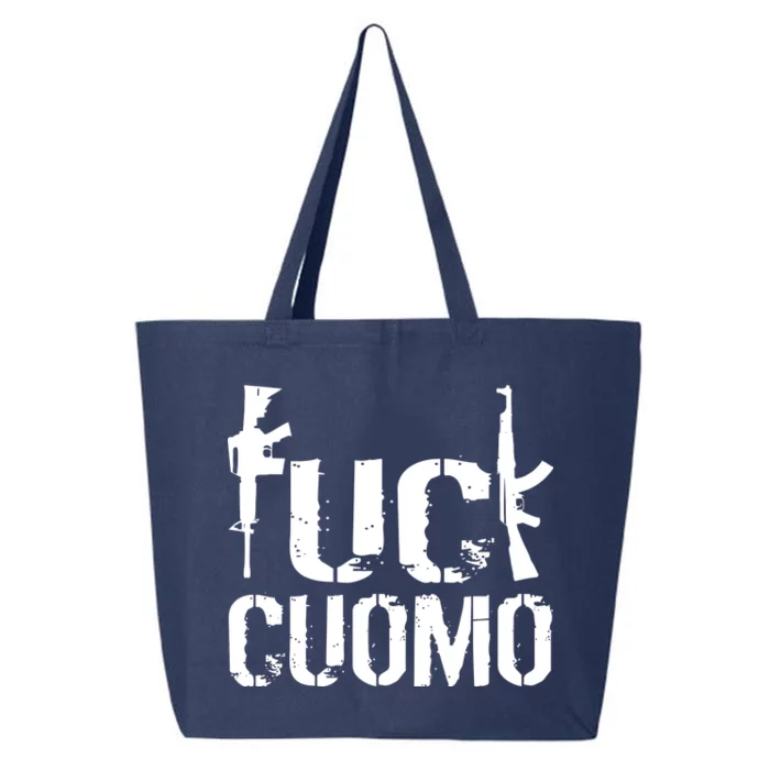 Fuck Cuomo Gun Rights 25L Jumbo Tote