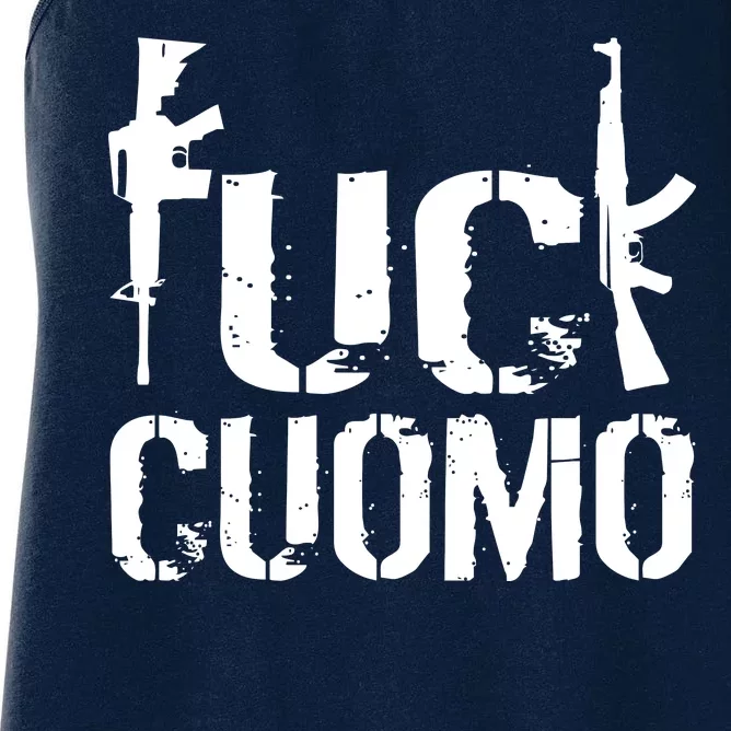 Fuck Cuomo Gun Rights Women's Racerback Tank