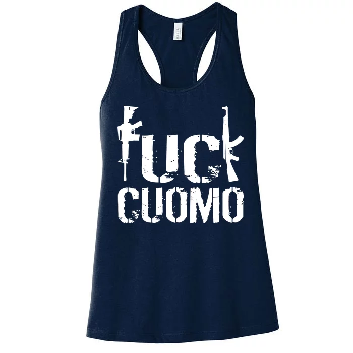 Fuck Cuomo Gun Rights Women's Racerback Tank