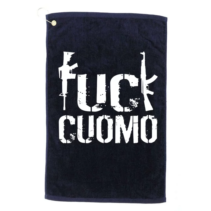 Fuck Cuomo Gun Rights Platinum Collection Golf Towel