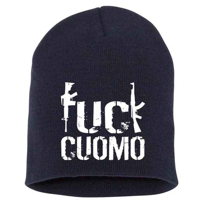 Fuck Cuomo Gun Rights Short Acrylic Beanie