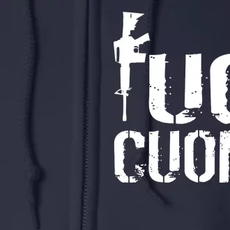 Fuck Cuomo Gun Rights Full Zip Hoodie