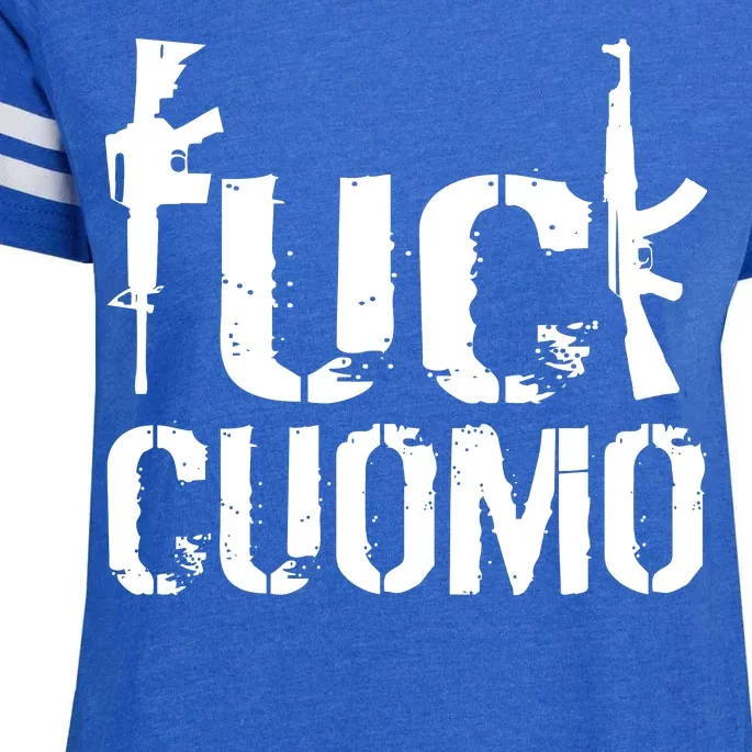 Fuck Cuomo Gun Rights Enza Ladies Jersey Football T-Shirt