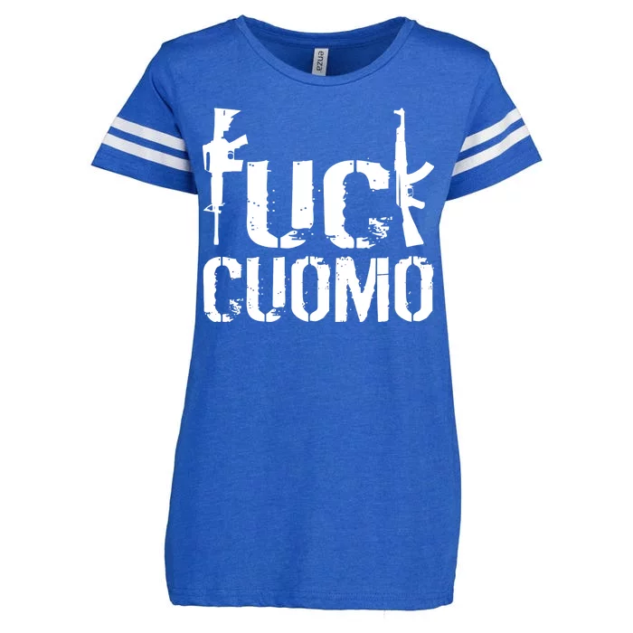 Fuck Cuomo Gun Rights Enza Ladies Jersey Football T-Shirt