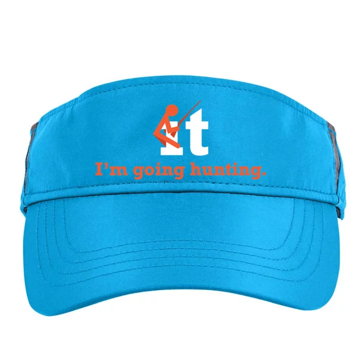 Fuck It I'm Going Hunting Adult Drive Performance Visor