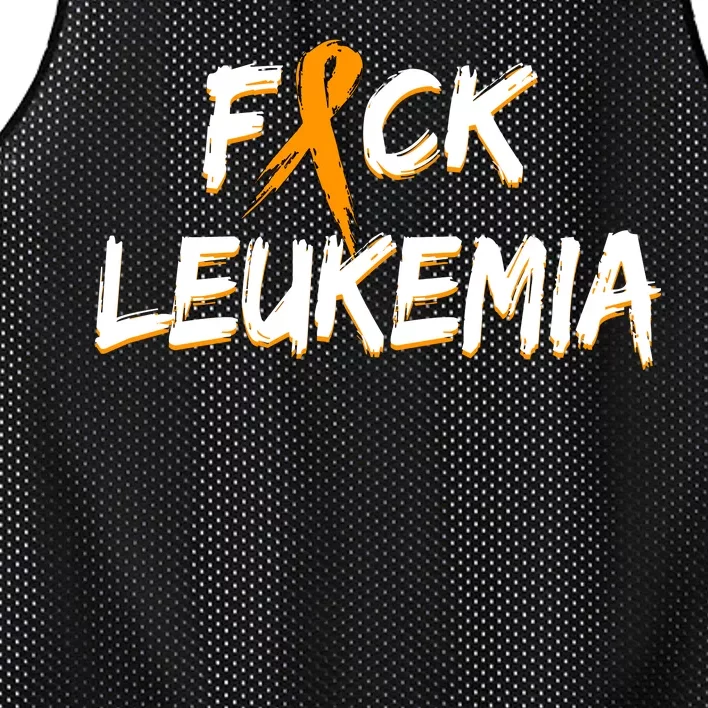 Fuck Leukemia Mesh Reversible Basketball Jersey Tank