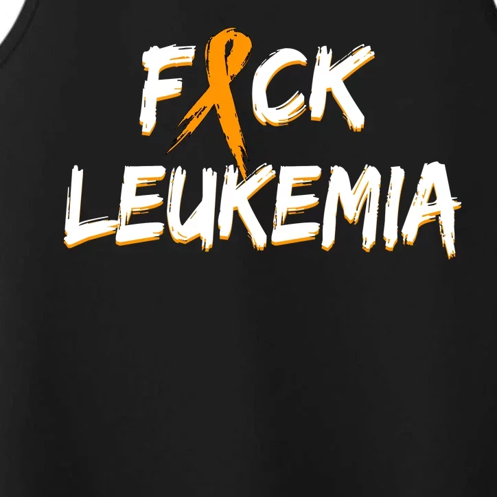 Fuck Leukemia Performance Tank