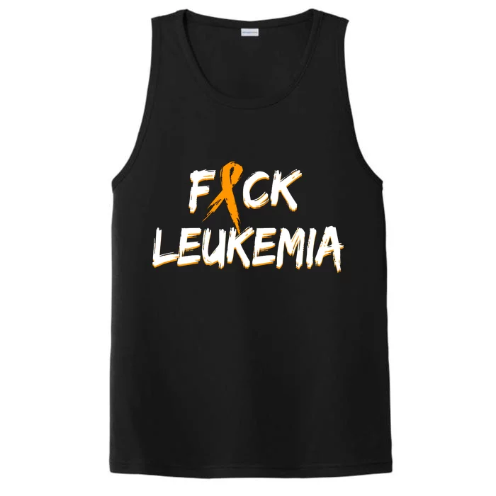 Fuck Leukemia Performance Tank