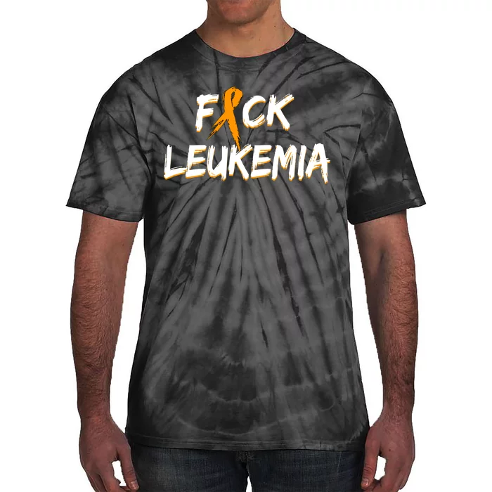 Fuck Leukemia Tie-Dye T-Shirt