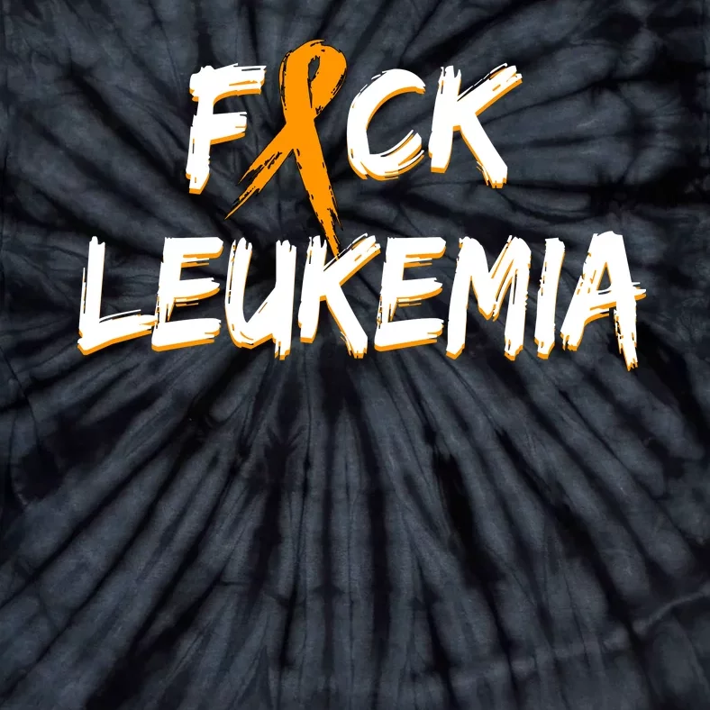 Fuck Leukemia Tie-Dye T-Shirt