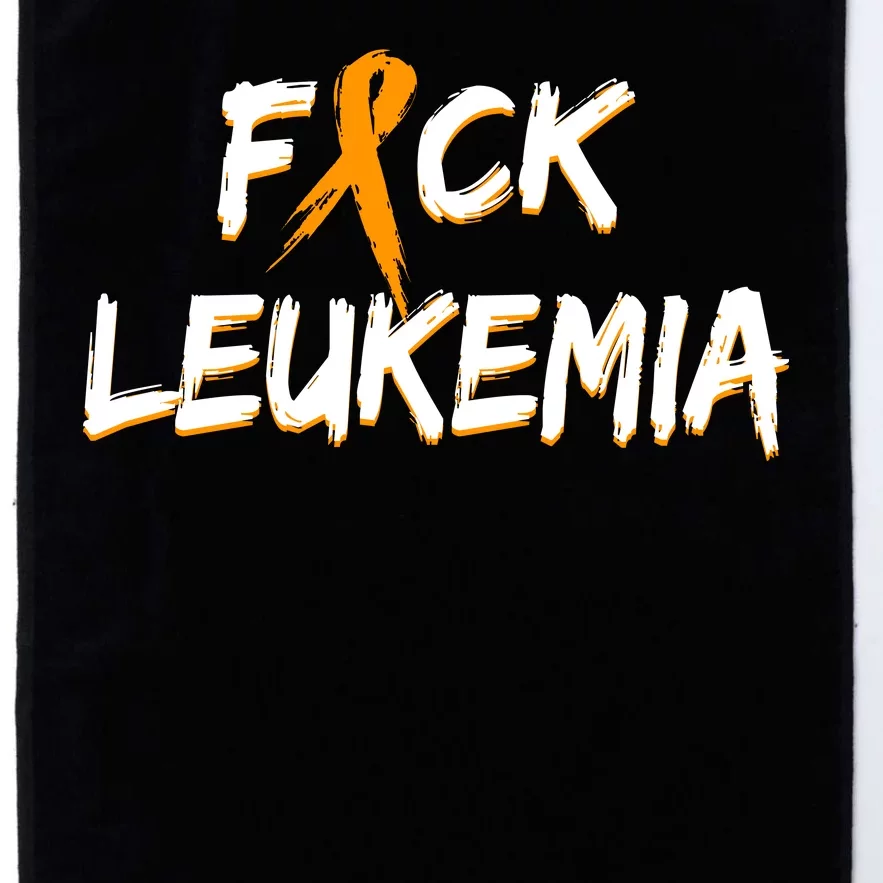 Fuck Leukemia Platinum Collection Golf Towel