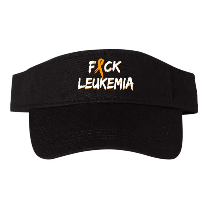 Fuck Leukemia Valucap Bio-Washed Visor