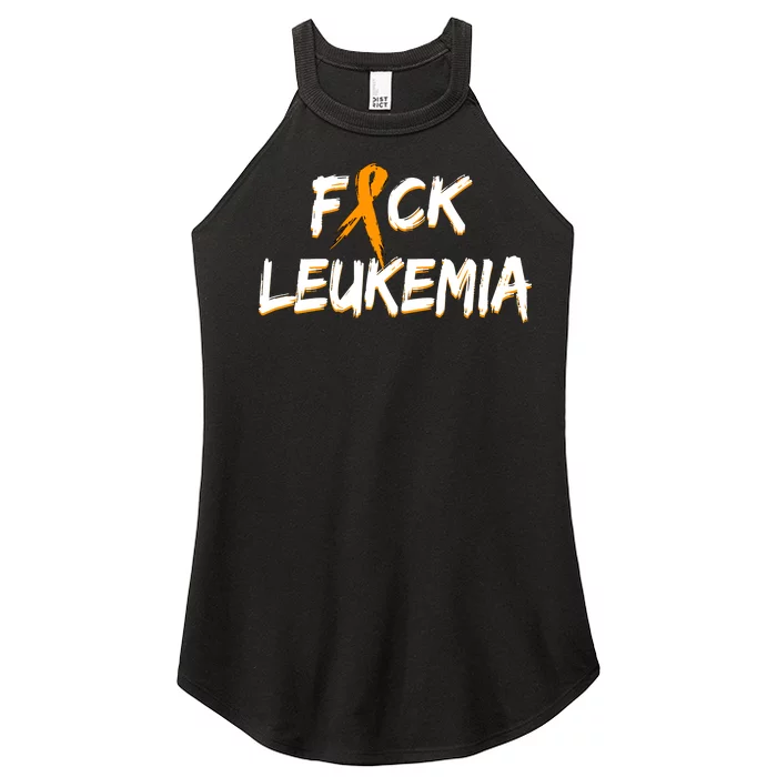 Fuck Leukemia Women’s Perfect Tri Rocker Tank