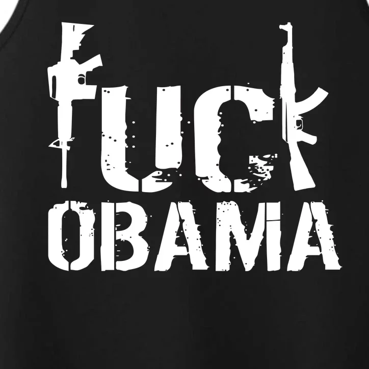 Fuck Obama Gun Rights Performance Tank