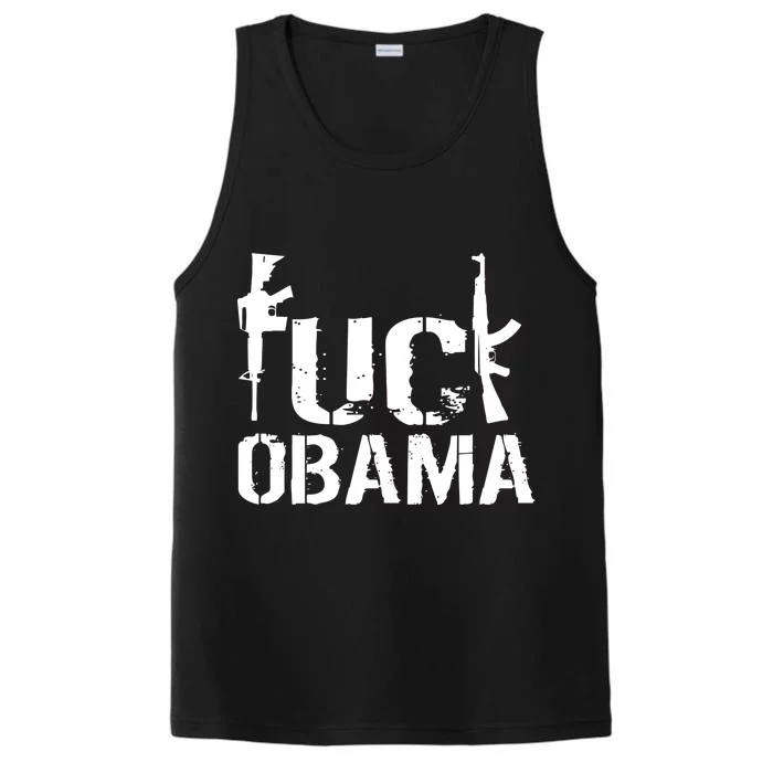 Fuck Obama Gun Rights Performance Tank