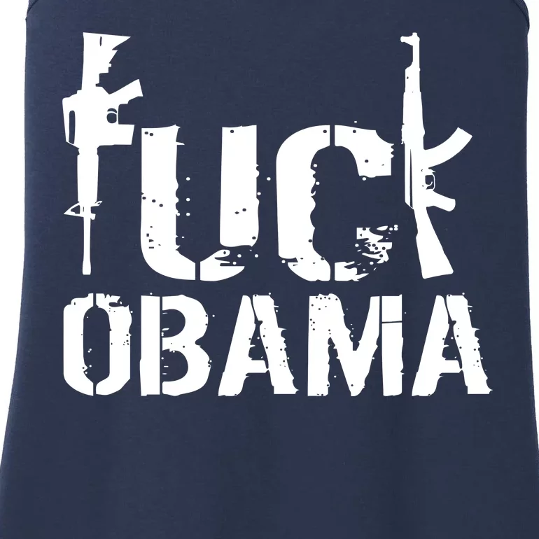 Fuck Obama Gun Rights Ladies Essential Tank