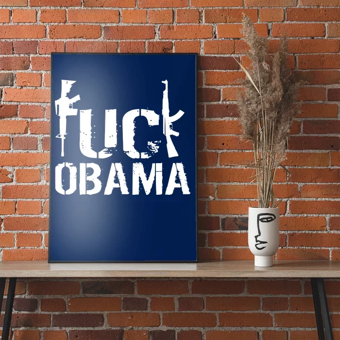 Fuck Obama Gun Rights Poster