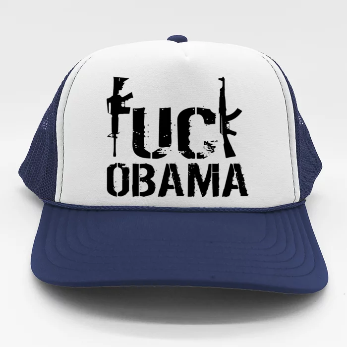 Fuck Obama Gun Rights Trucker Hat