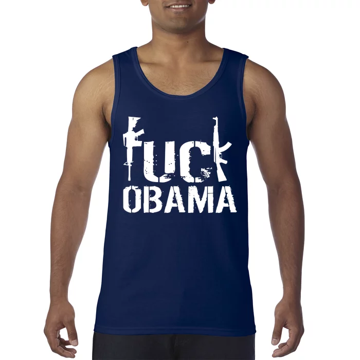 Fuck Obama Gun Rights Tank Top