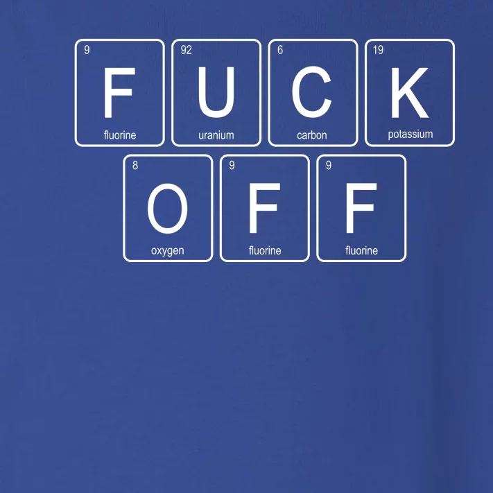 Fuck Off Periodic Table Funny Offensive Toddler Long Sleeve Shirt