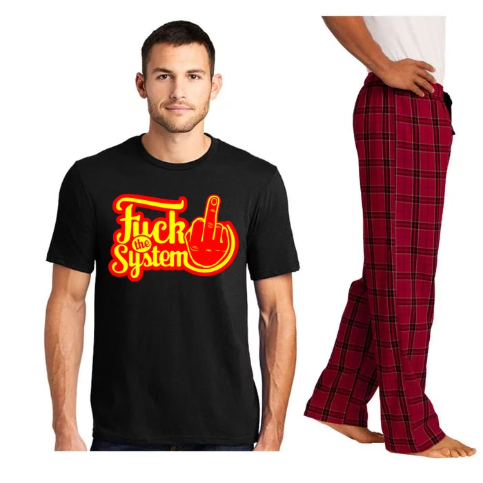 Fuck The System Pajama Set