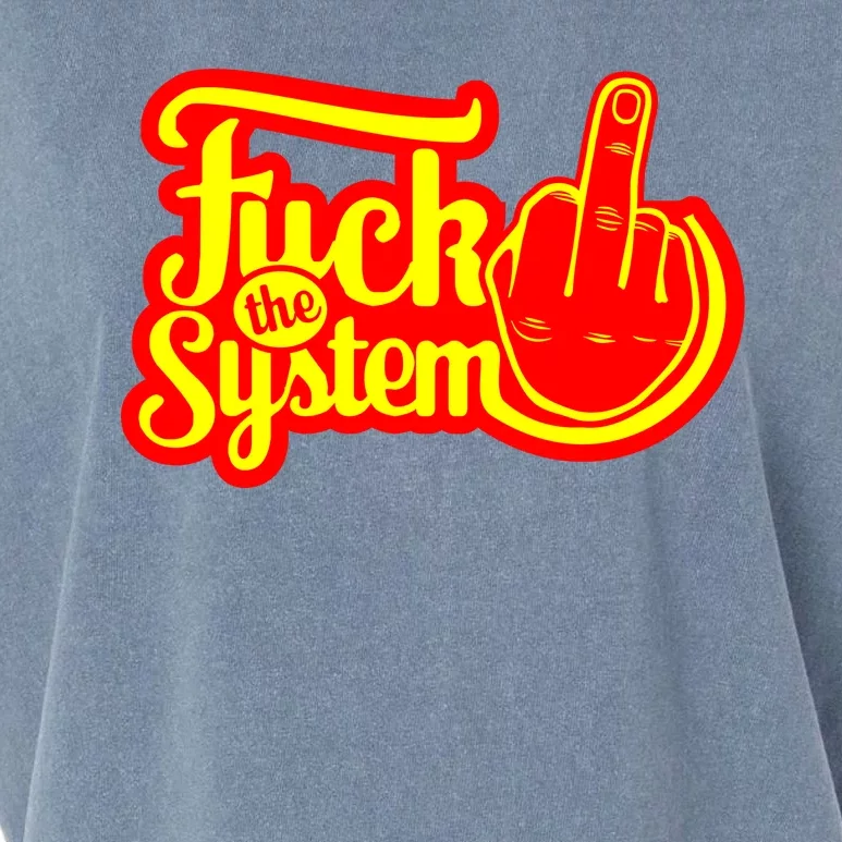 Fuck The System Garment-Dyed Women's Muscle Tee